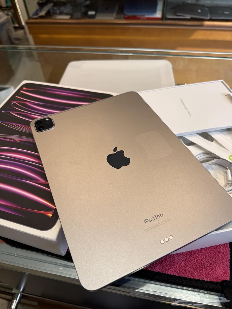 آيباد أبل برو 2022 معالج M2 قيقاء 256 مع كرتونه64444030029827112