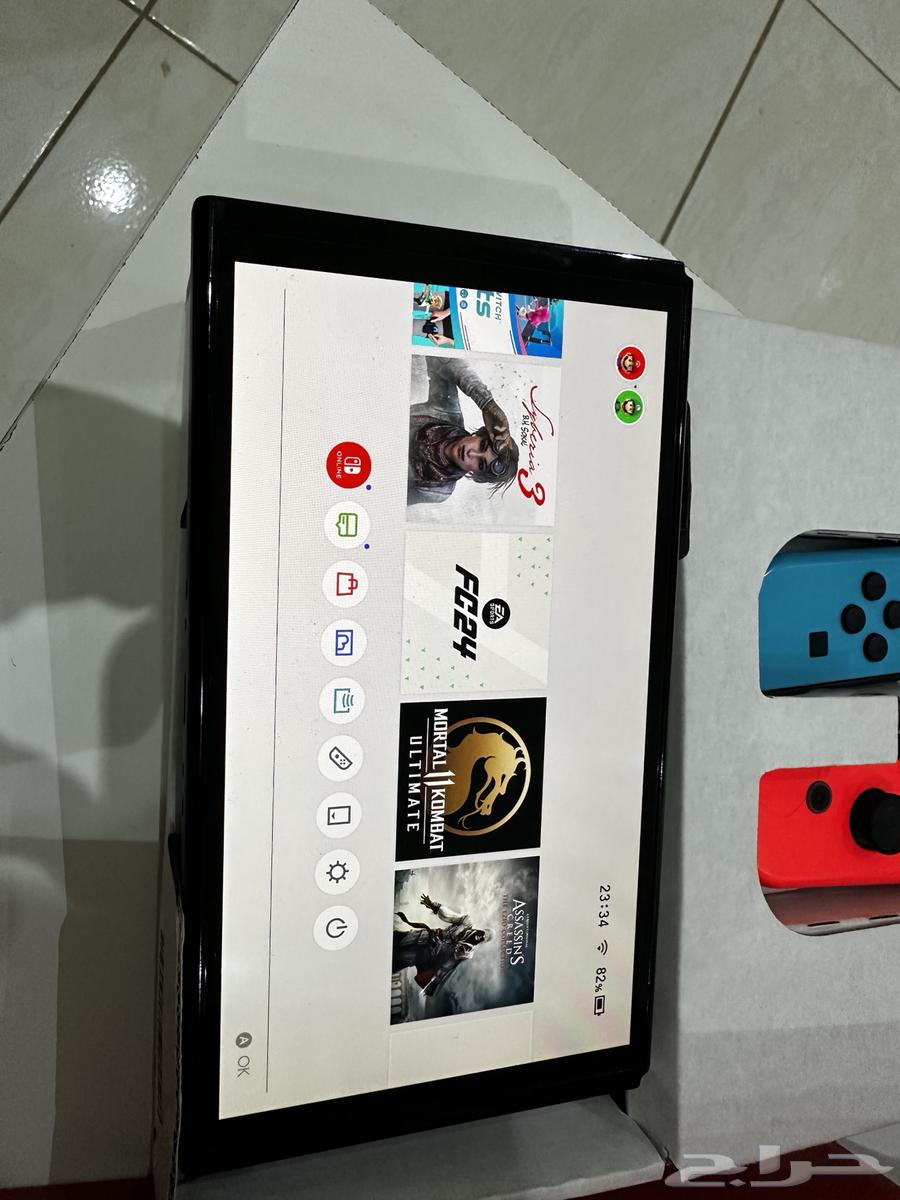 نينتندو سويتش اوليد نظيف64449529977731111