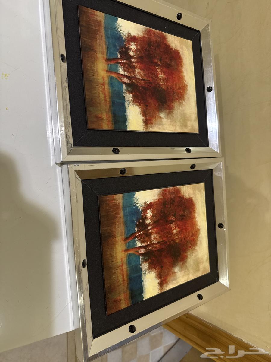 لوحه حائط للبيع اربع حبات اثنين جديد واثنان استعمال قليل64444607072387114