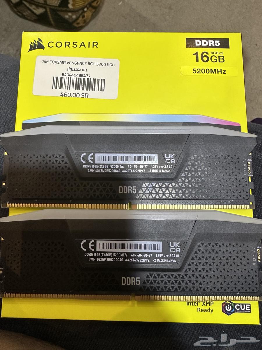 16GB RAM, 5200 speed, brother's new one64442719857793111