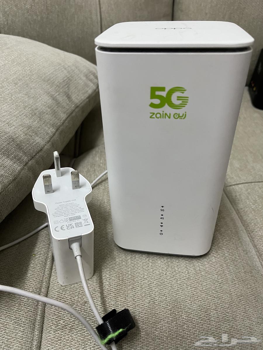 Oppo 5G router from Zain64436601307905111
