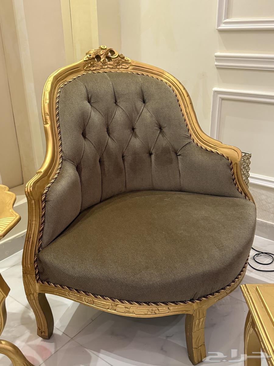 Sofa with curtains set, service tables and dining table for sale64445648600066114