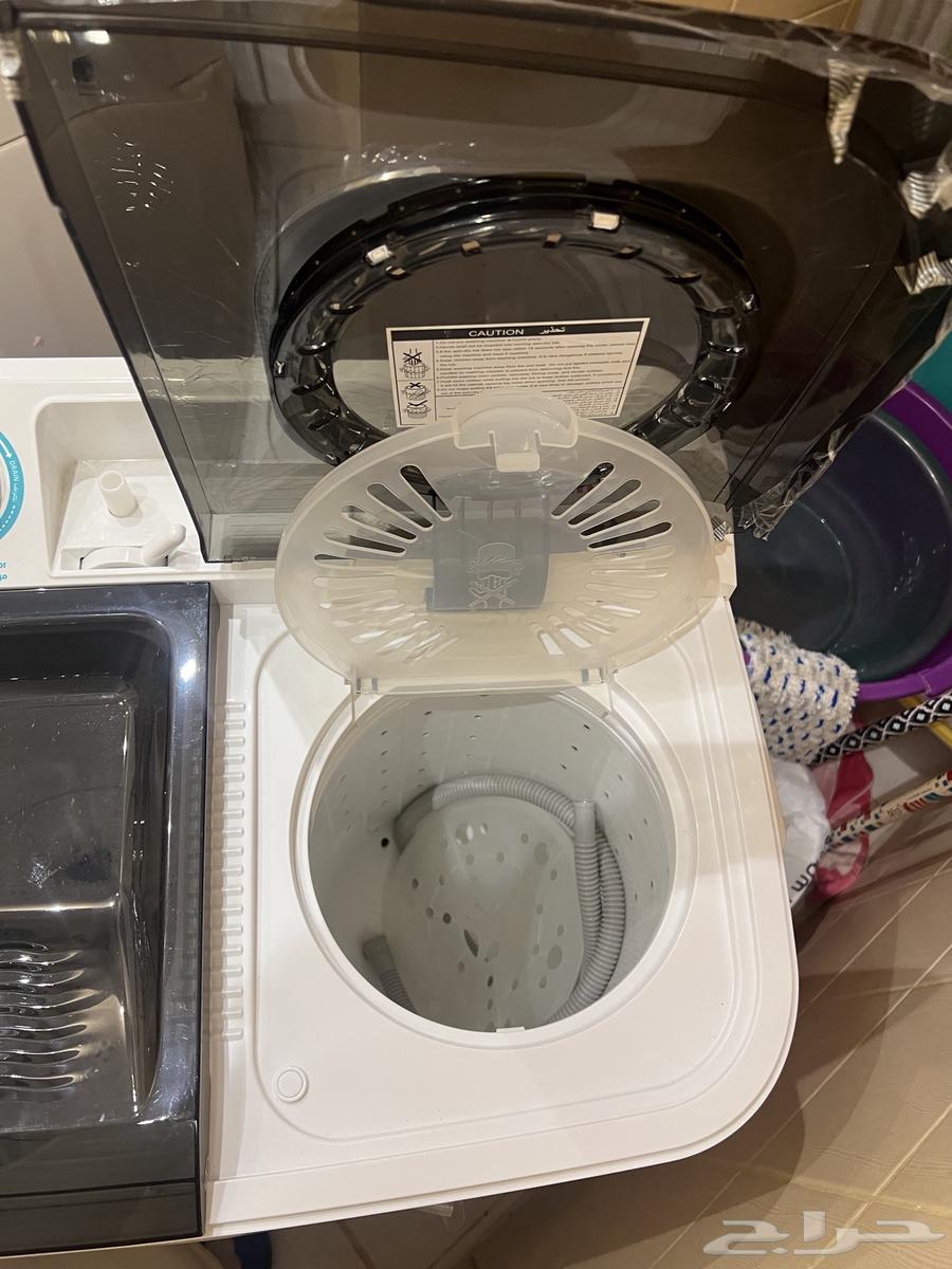 للبيع غسالة حوضين شبه جديدة64444137382659111