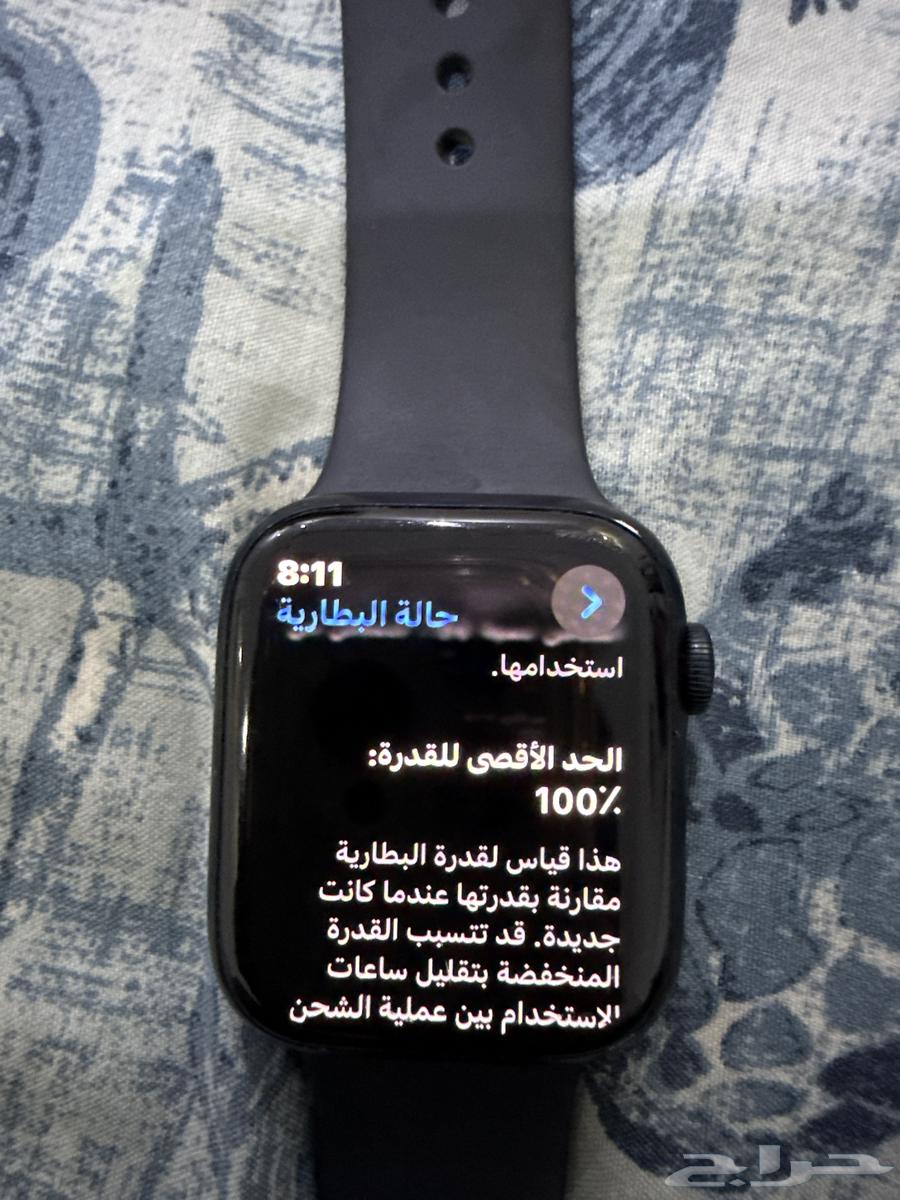ساعة ابل استخدام قليل جدا   البطاريه 100 معها سوار SERIES 864448156088578114