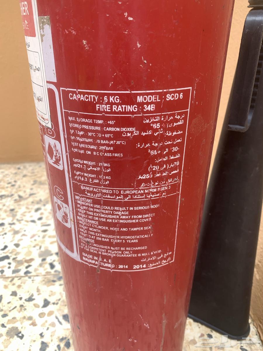 للبيع طفاية حريق 6 كيلو64444889830786112