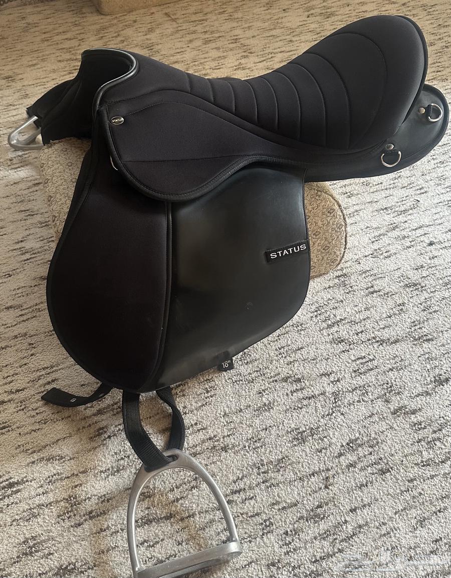 Saddles States with belly strap and kneecaps, new condition with little use64447283209987110