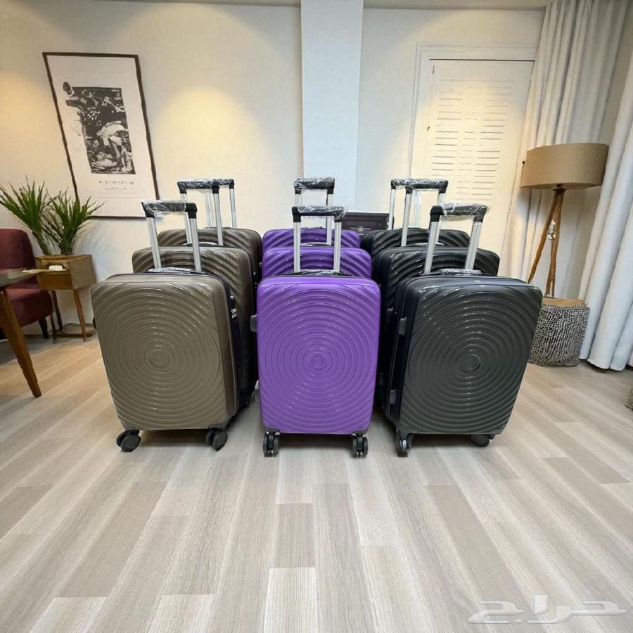 اطقم شنط سفر خامة سليكون ضد الكسر64448647100291110