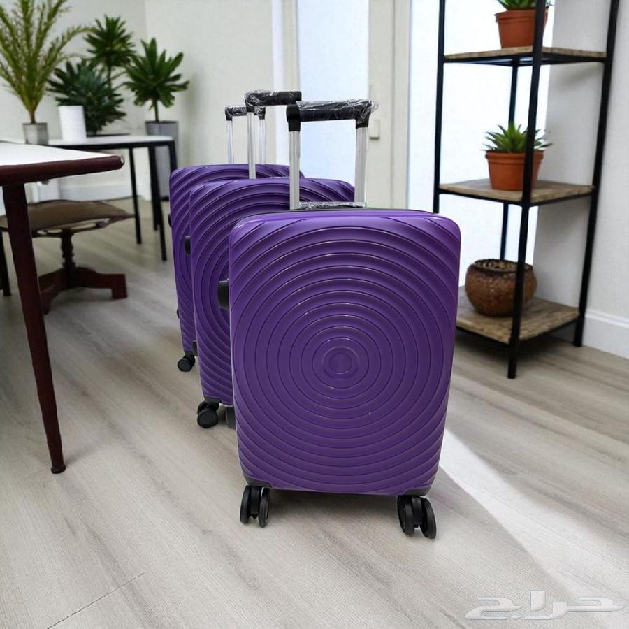 اطقم شنط سفر خامة سليكون ضد الكسر64448647100291112