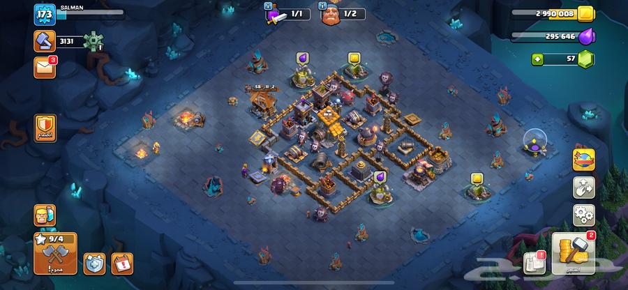 للبيع حساب كلاش اوف كلانس64446677100930111