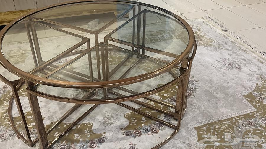 Ora Jeddah coffee table with 4 side tables64449314556033111