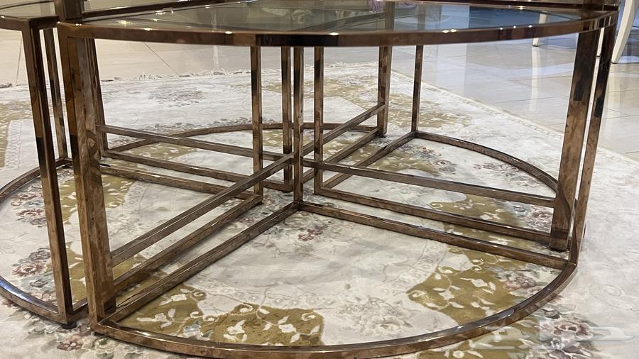 Ora Jeddah coffee table with 4 side tables64449314556033114
