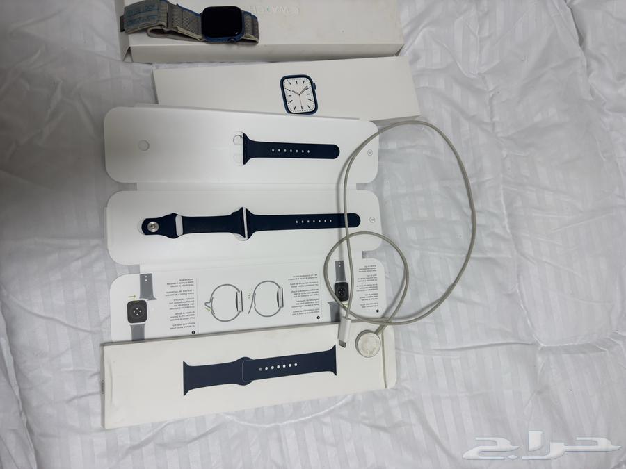 ساعة ابل الإصدار السابع 7 بجميع مشتملاتها64446297573763111