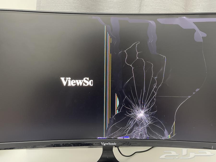 ViewSonic VX2418C Screen 24 Inch (Broken)64447163337857110