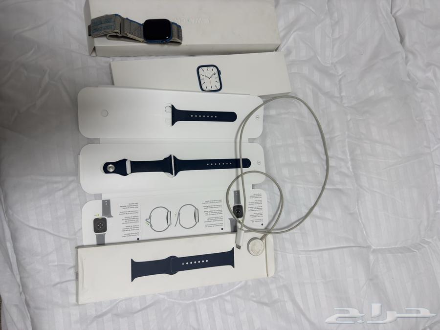 ساعة ابل الإصدار السابع 7 بجميع مشتملاتها64446297573763110