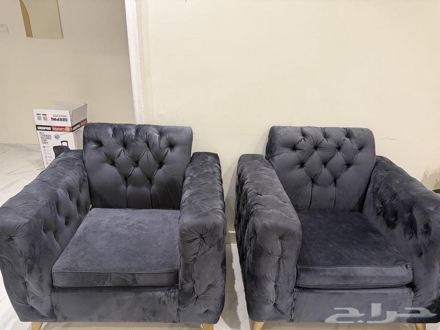 Elegant gray sofa64443587582465111