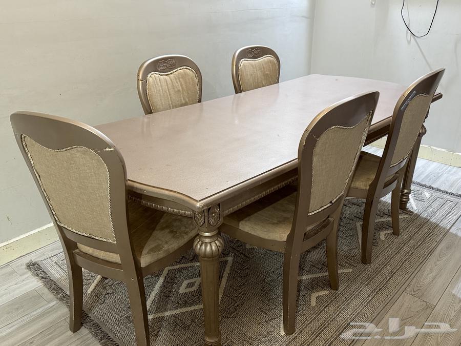 Dining Table with 5 Chairs in Large Size64446976078465111