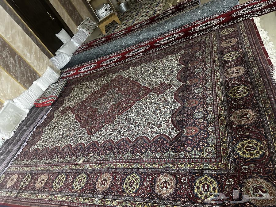 سجاد بلجيكي وتركي وشملات وستائر قديمة للبيع64448050382210114