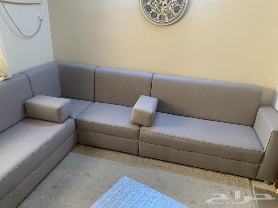New L-shaped sofa, three meters and 20 cm plus two meters and 30 cm, depth 5064445553783170112