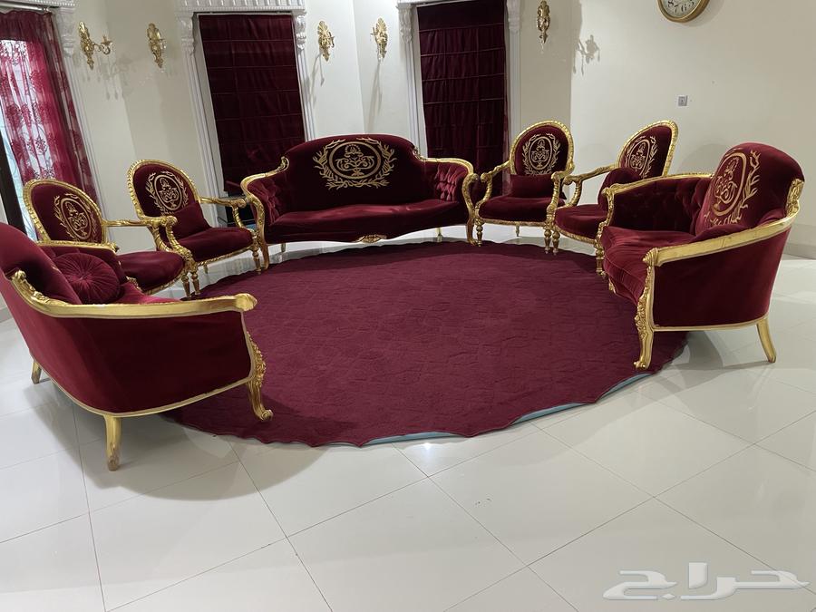للبيع طقم مجلس فاخر64446647131265110