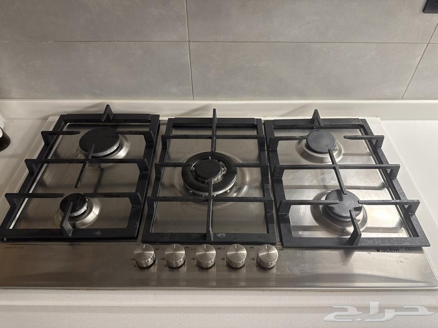 سطح فرن غاز جليم غاز 5 عيون نطيف شبه جديد64442392184577110