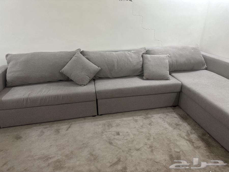 L-shaped sofa, large size, 800 SAR64450105147011111
