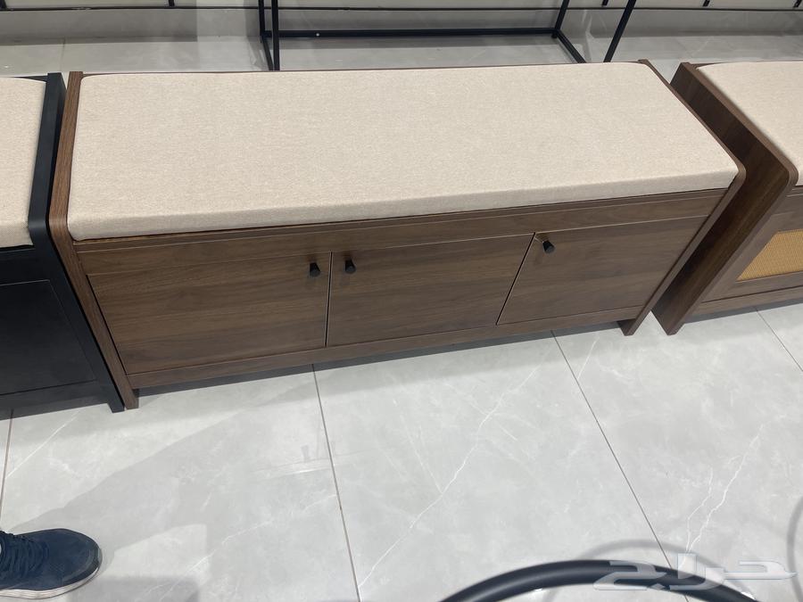 دولاب احذية مع مقعد جزامة مع مقعد64446798104195112