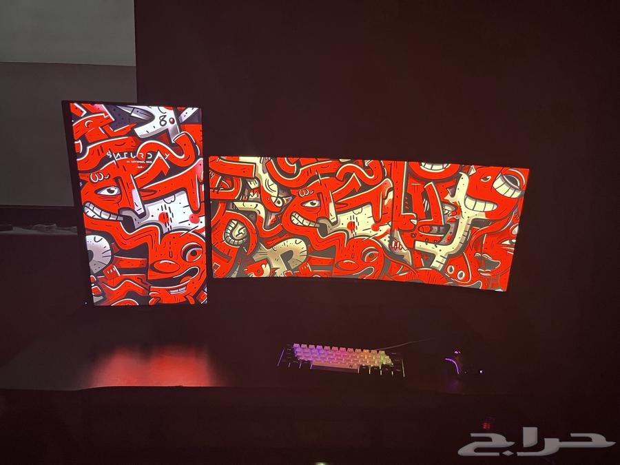 للبيع شاشة LG 34 و acer nitro 24 ويد شاشتين64447176752898113