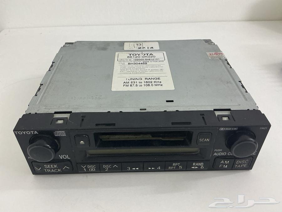 مسجل تايوتا وكاله64606376159106110