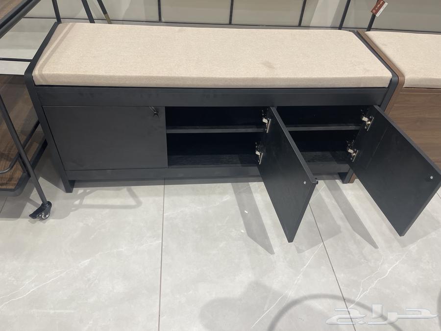 دولاب احذية مع مقعد جزامة مع مقعد64446798104195111