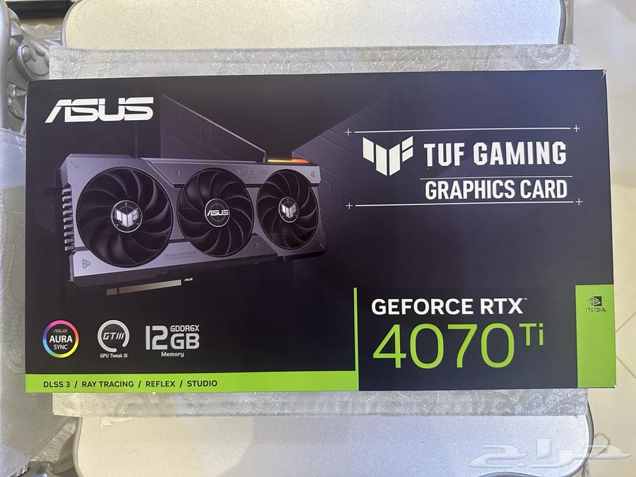 4070TI Graphics Card Very Light Use64443936843523110