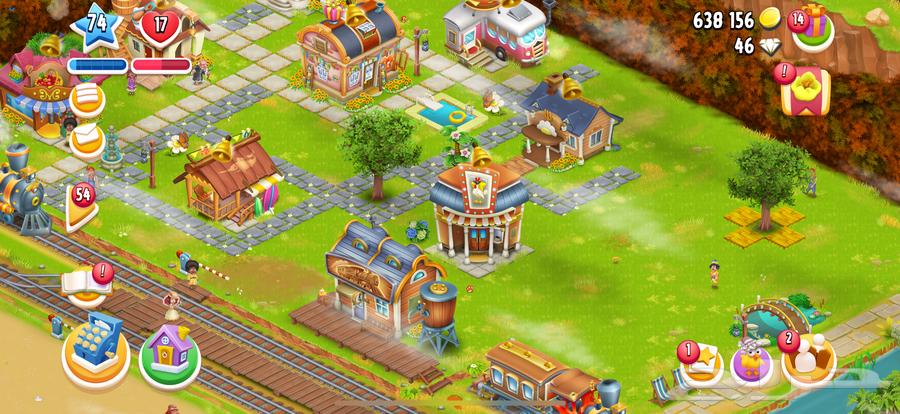 للبيع حساب مزرعتنا السعيدة   مستوى 7364448927364483110