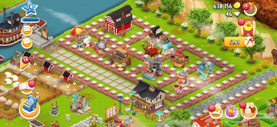 للبيع حساب مزرعتنا السعيدة   مستوى 7364448927364483113