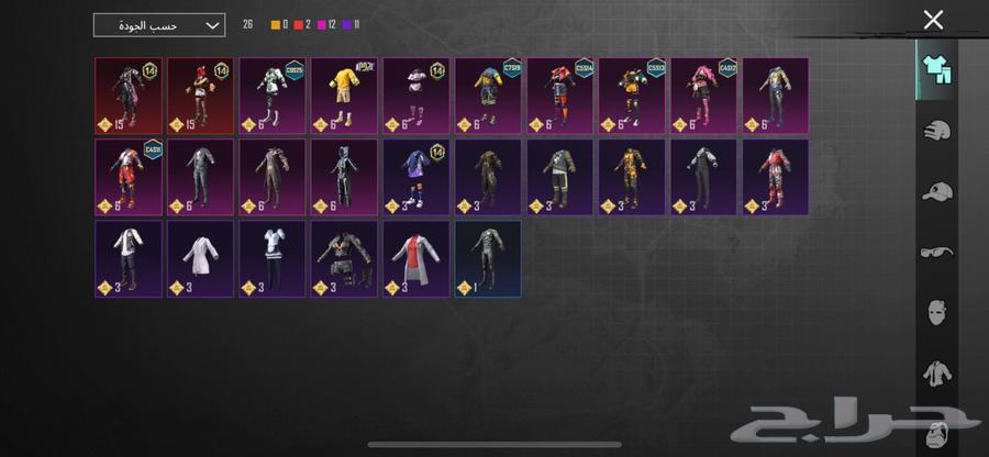 حساب ببجي للبيع ب 95 ريال او فوق لعيون اليوم الوطني64448833479938110