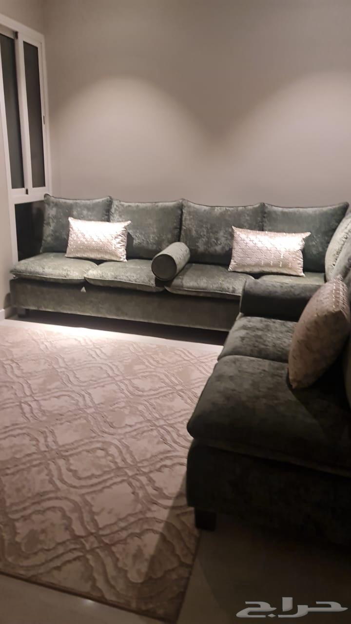 L-shaped large sofa set64443709083779111