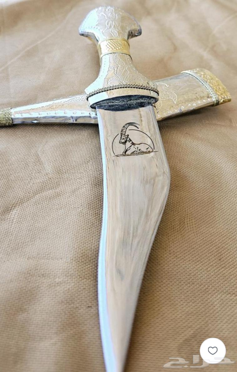 شبريه للبيع شبريت هوشان الوعل العربي صب فضه نصل مطروق64446708144770111