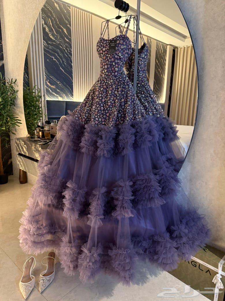 فستان من ماقلا استخدام مره واحده للبيع ب350 شامل التوصيل64445065567745110