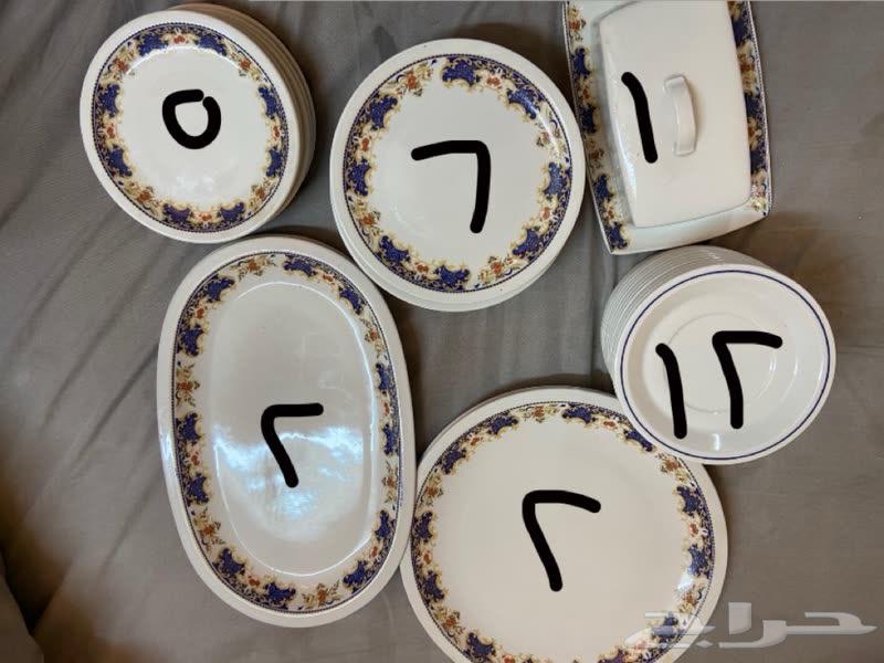 طقم سفره ايطالي من 28 قطعه رسم يدوي64465758939651111