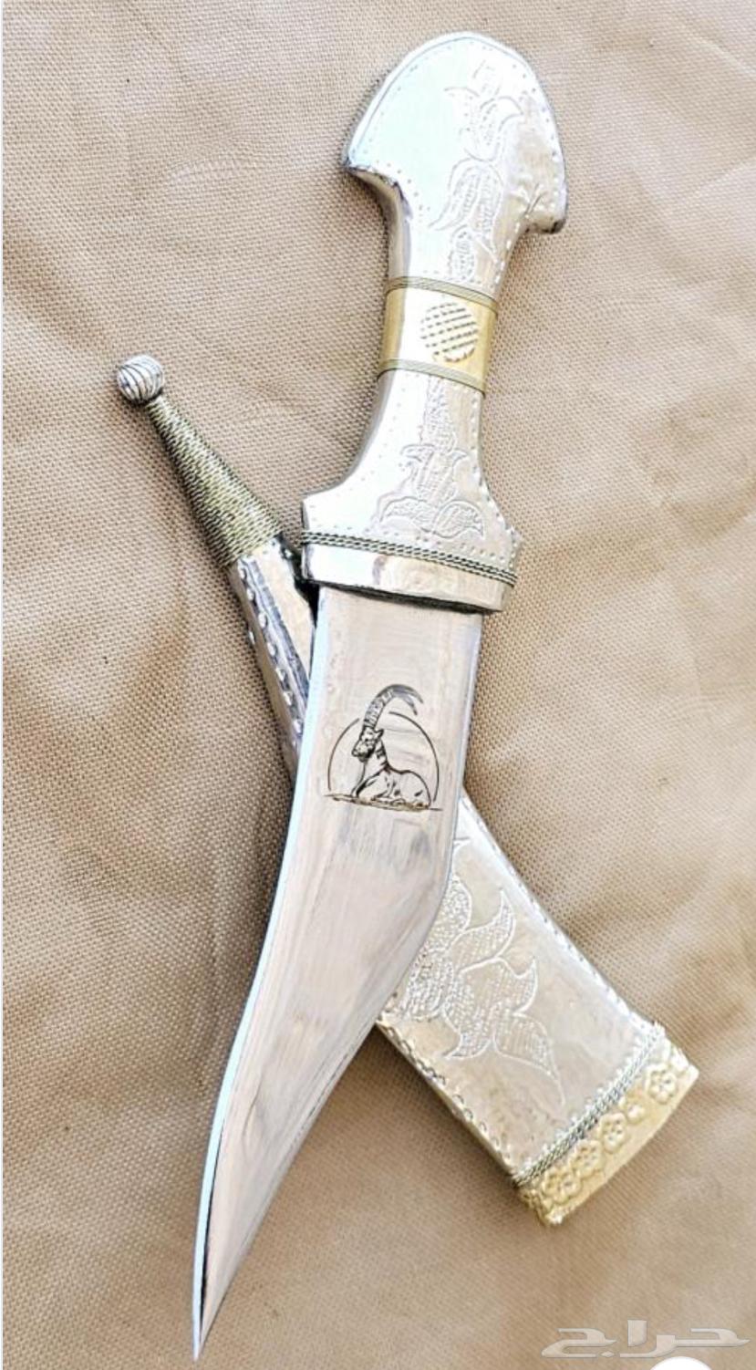 شبريه للبيع شبريت هوشان الوعل العربي صب فضه نصل مطروق64446708144770112