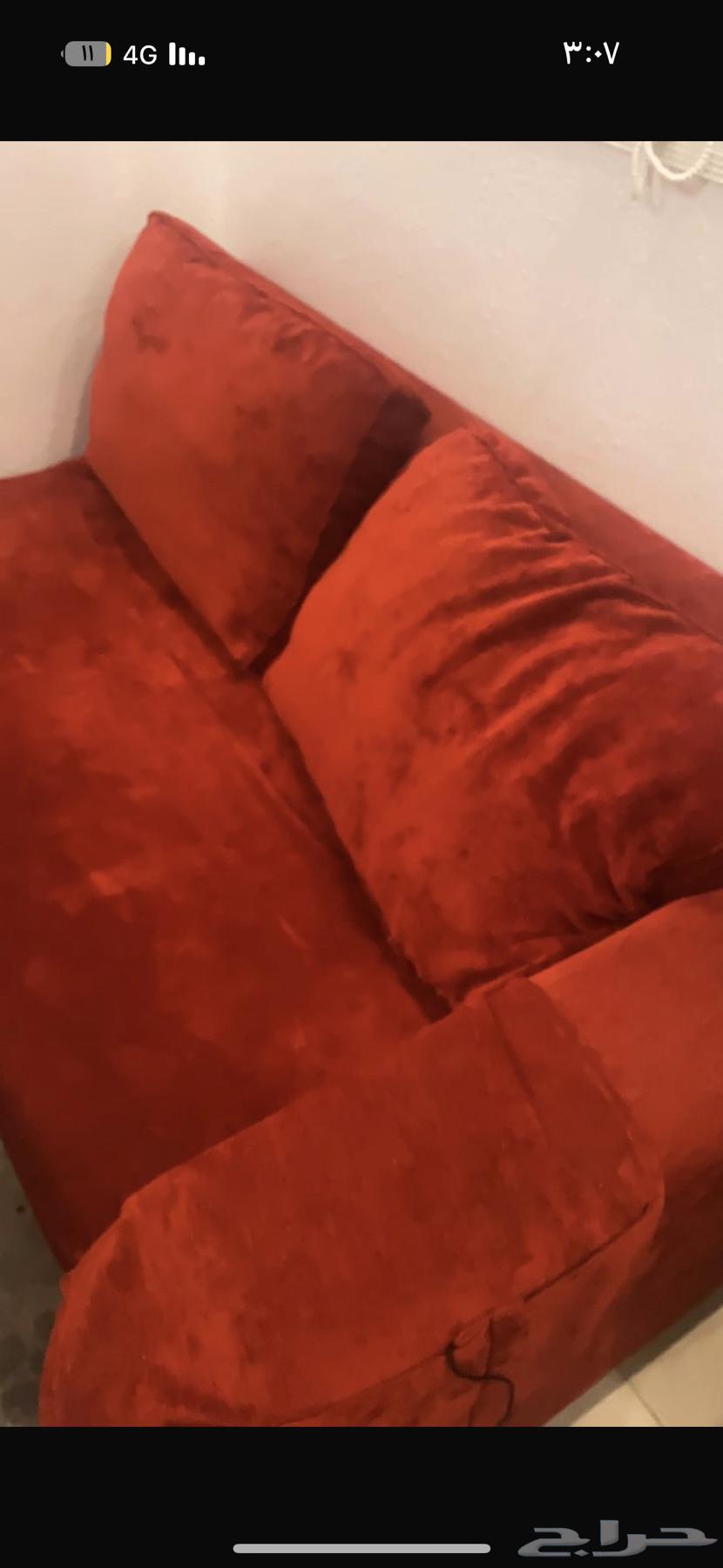 كنب حرف L جديد ونظيف64445675930242110