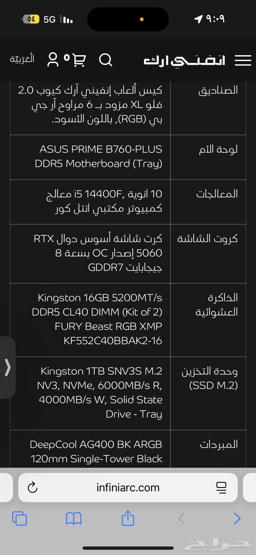 New PC for Sums, Infiniarc PC64443601285889112