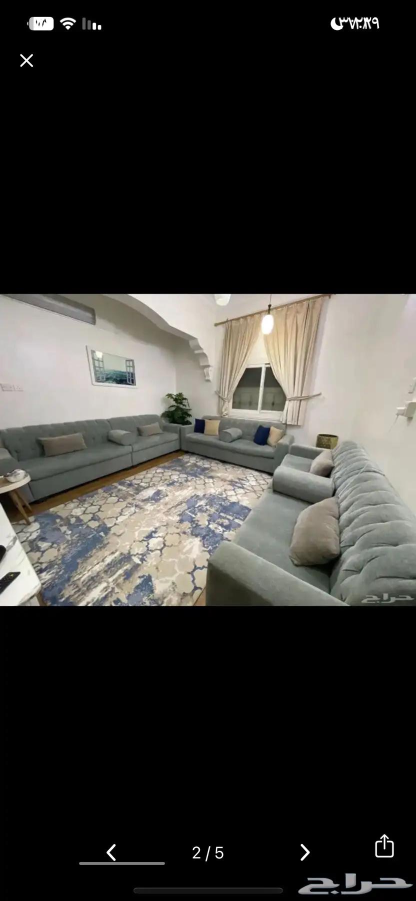 كنب مستعمل شبه نظيف ب 1000 قابل للتفاوض64447771966083113