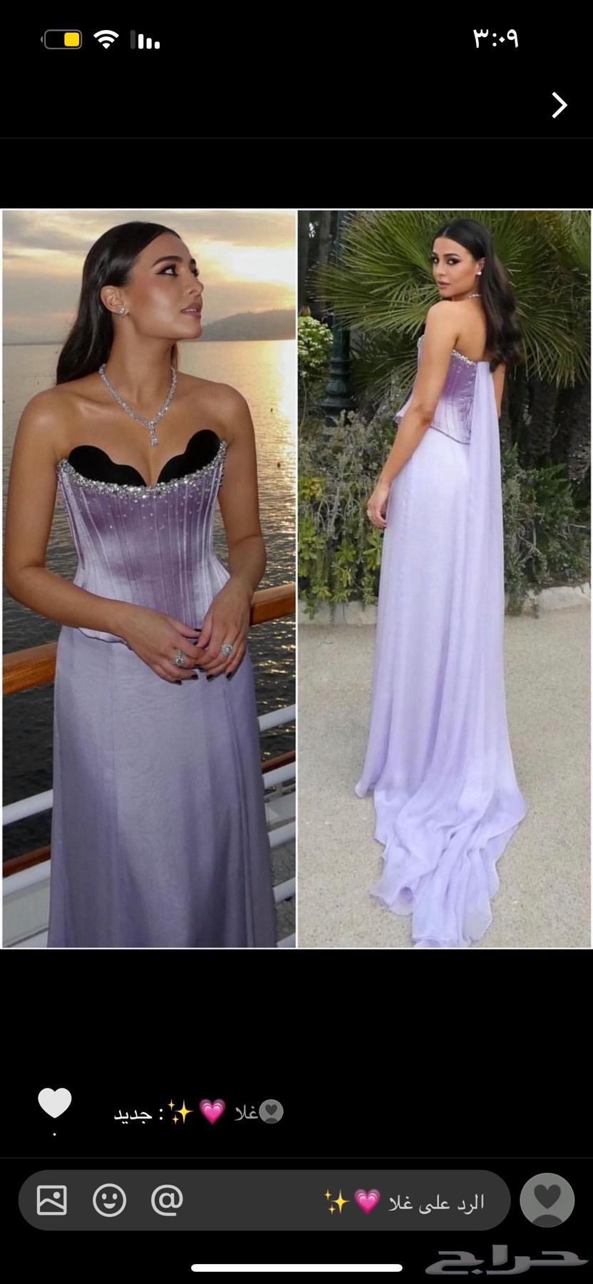 فستان للبيع لبسه وحده تفصال خاص64442911375618110
