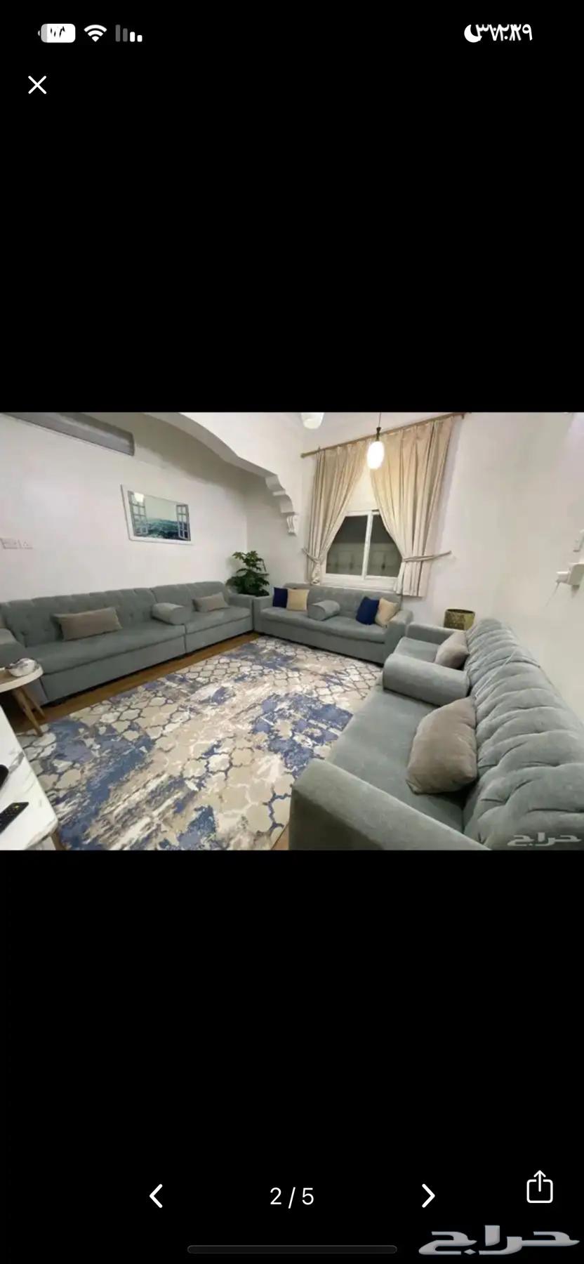 كنب مستعمل شبه نظيف ب 1000 قابل للتفاوض64447771966083111