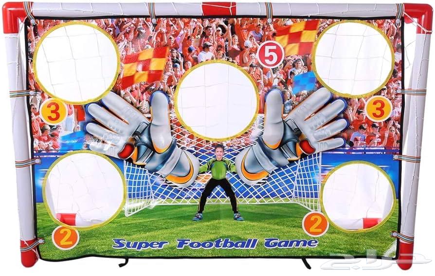 مرمى كرة قدم بلاستيكي مع شبك تعليم - مرمى كورة للاطفال64449435459969113