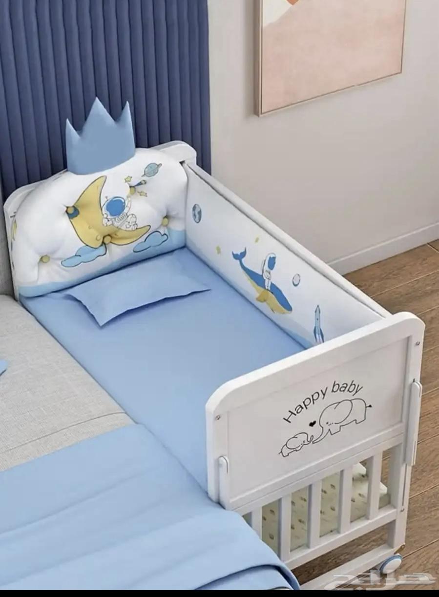 سرير اطفال متعدد الاستخدام ( شبه جديد )64443061085443112