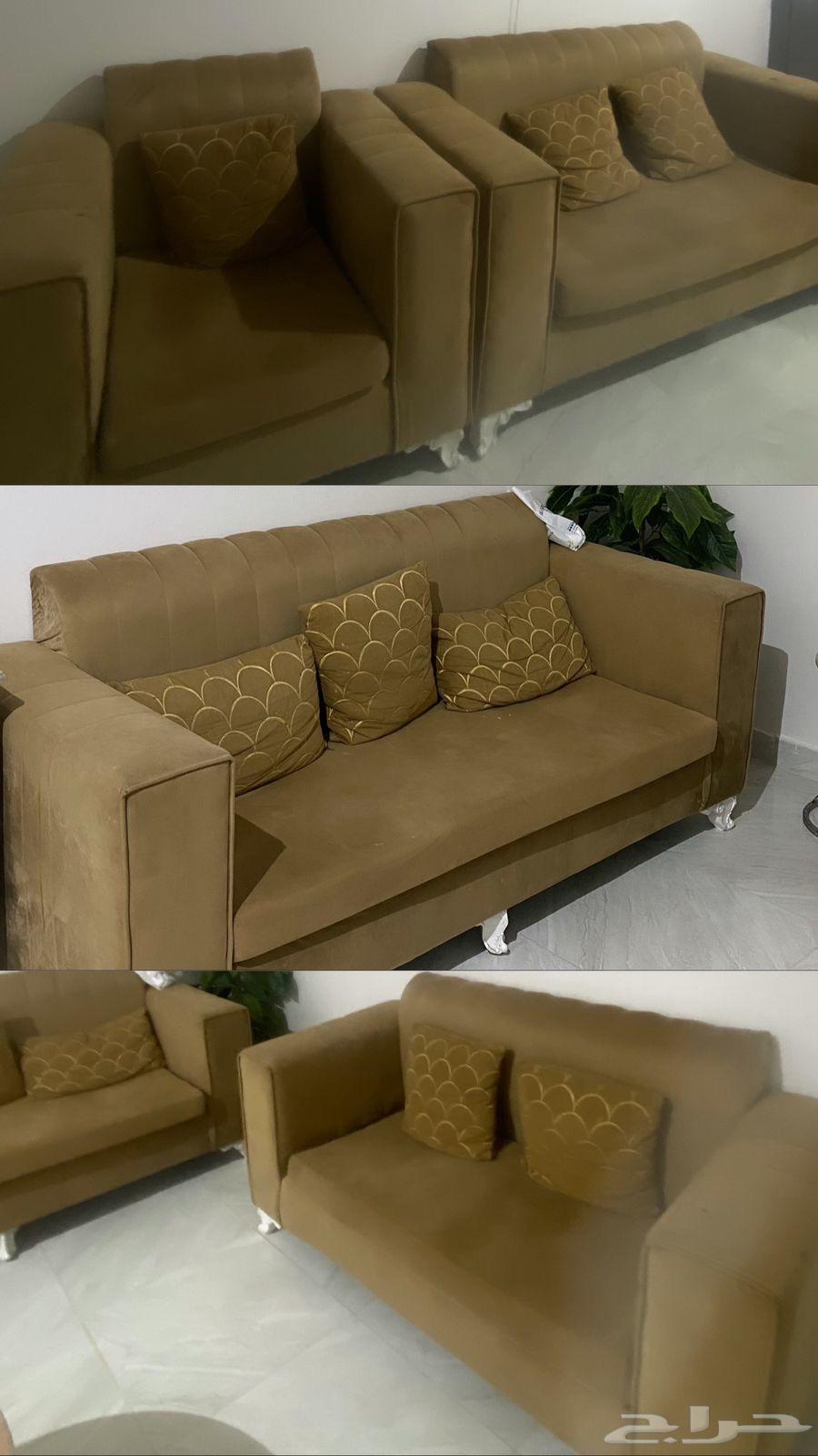 كنب عالي خمس قطع بحاله جيده64444566800897110