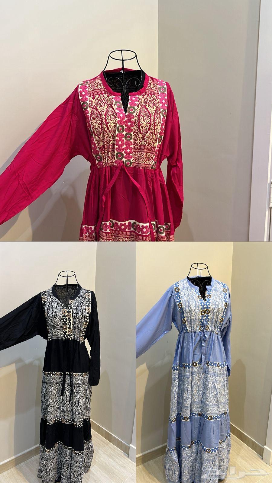 جلابيات قطن جوده عاليه وتطريز يدوي جميل64448766839041111