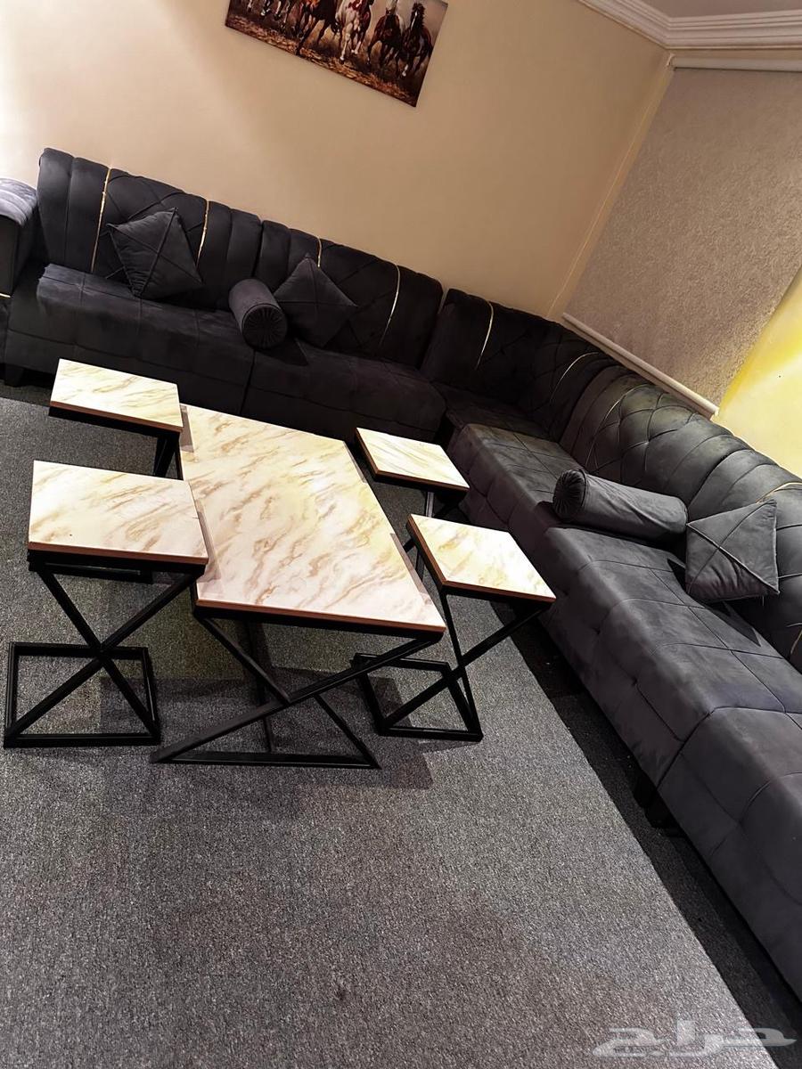 Used sofa with minimal use for sale and IKEA table64448580642051111