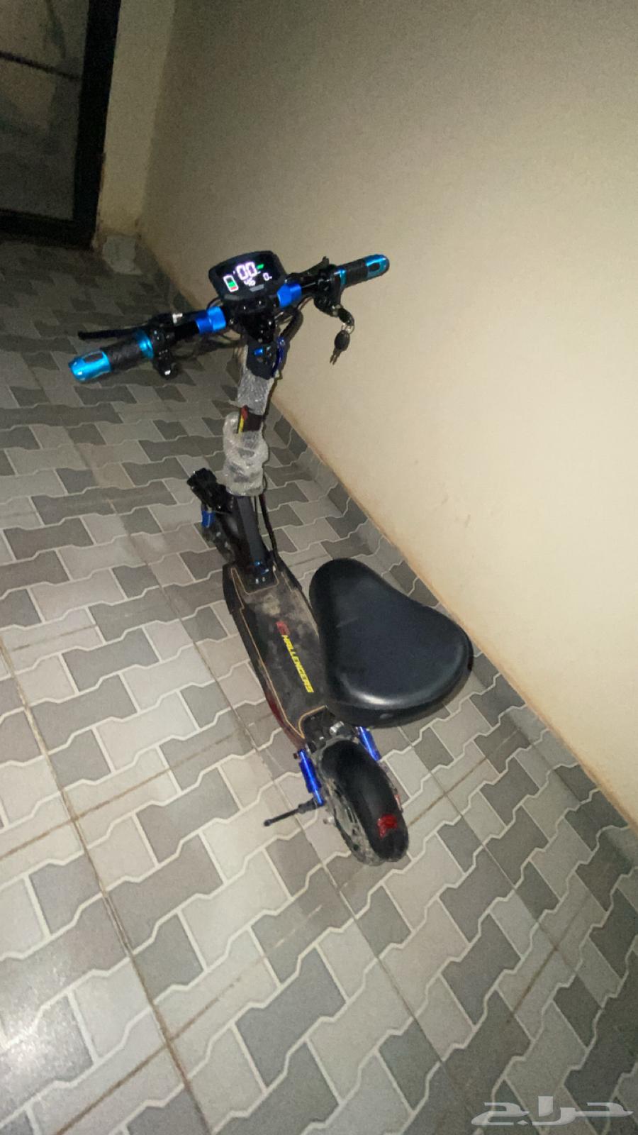 Monster Scooter 48V for Sale at 1,450 OMR; God willing, it has been well maintained.64622837155203114