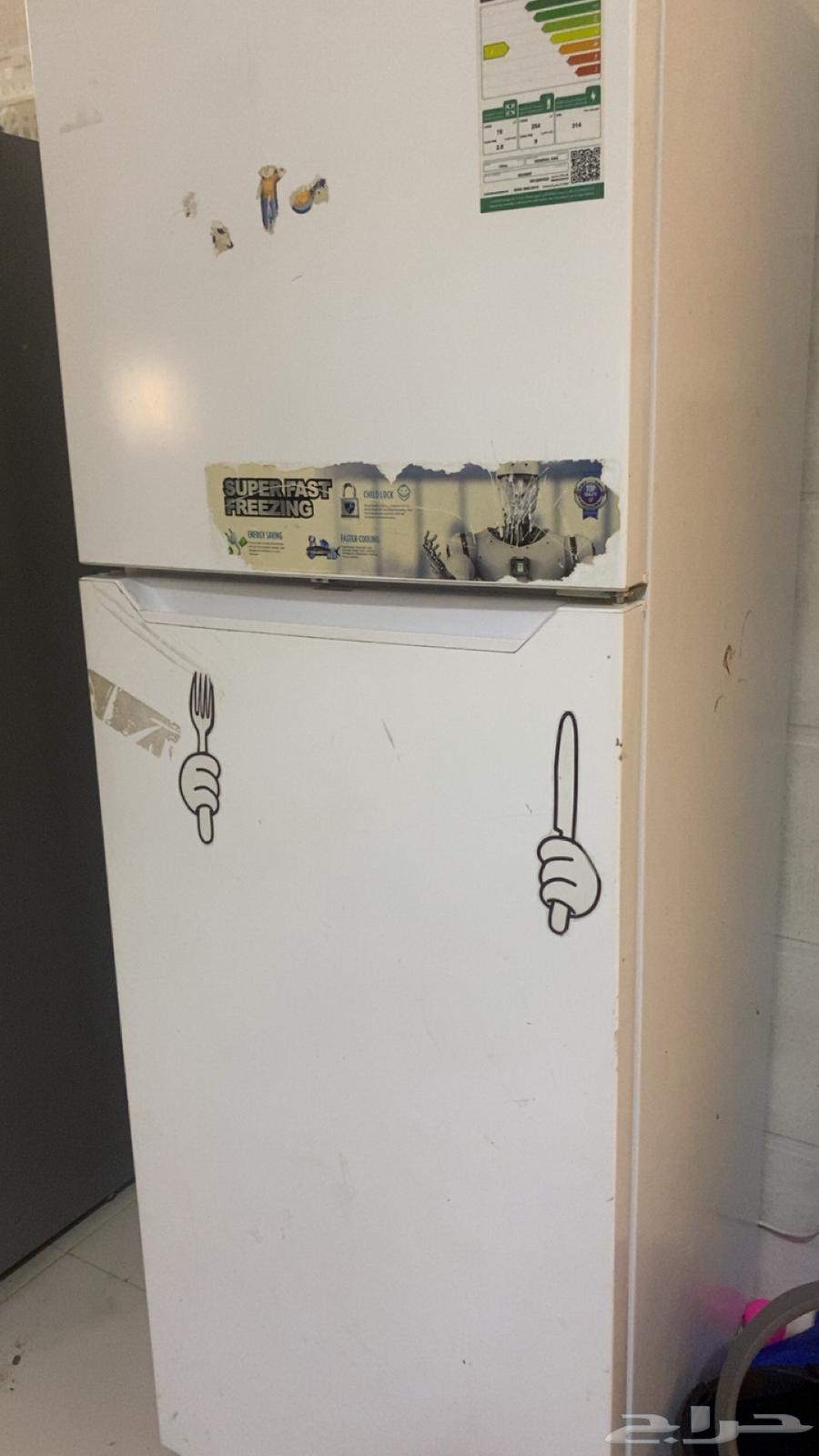 ثلاجة جينيرال دان 12 قدم للبيع.64451956540546113